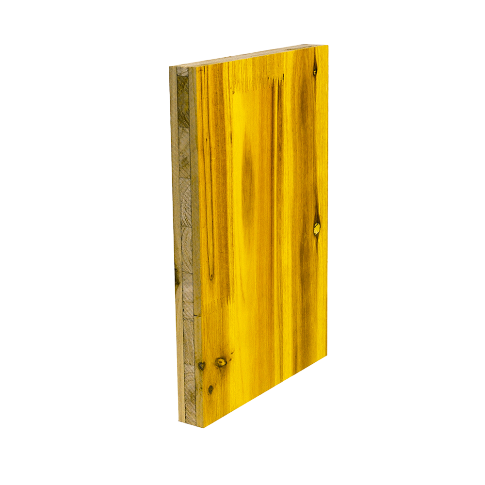 Žltý panel s 3-vrstvovým uzáverom