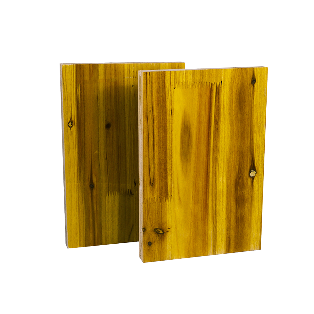 Žltý panel s 3-vrstvovým uzáverom